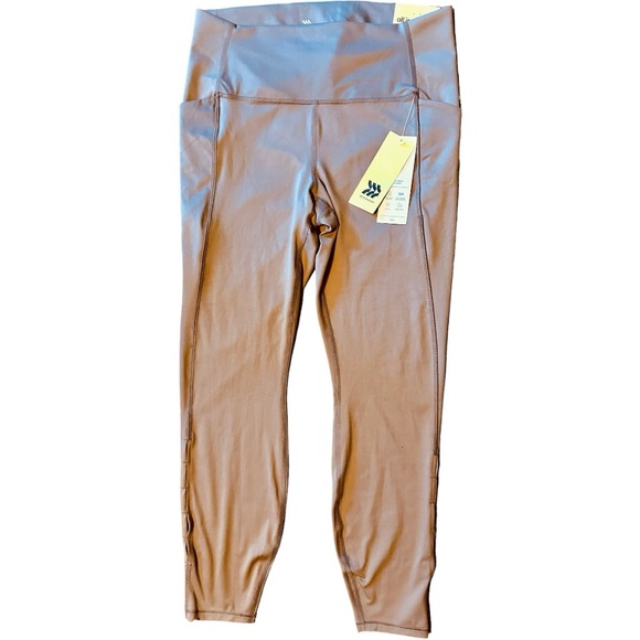 All in Motion Women’s Flex High-Rise 7/8 Legging Taupe - Picture 5 of 9